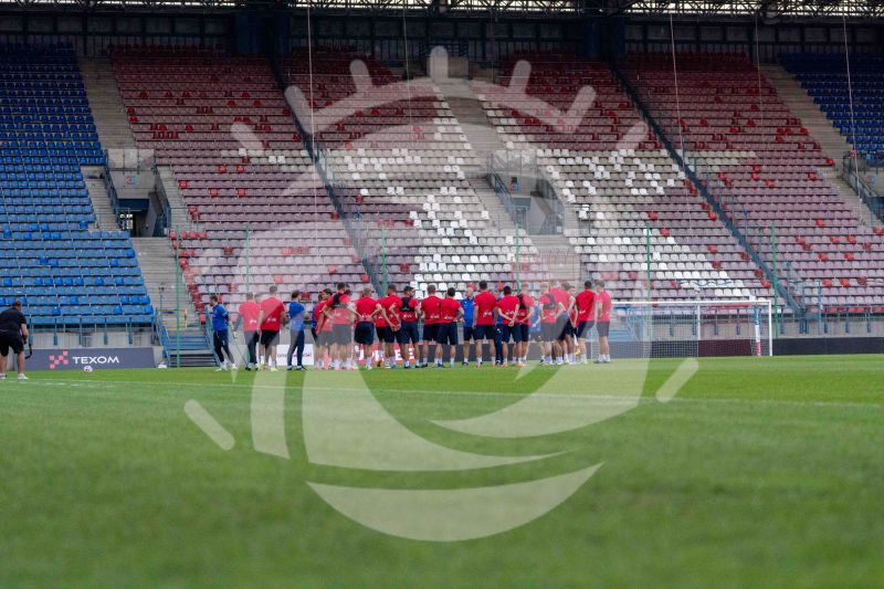 Piłka Nożna: OFICJALNY TRENING WISLY KRAKOW PRZED DRUGIM MECZEM TRZECIEJ RUNDY ELIMINACJI LIGI KONFERENCJI Z SPARTAKIEM TRNAVA - Agencja Fotograficzna